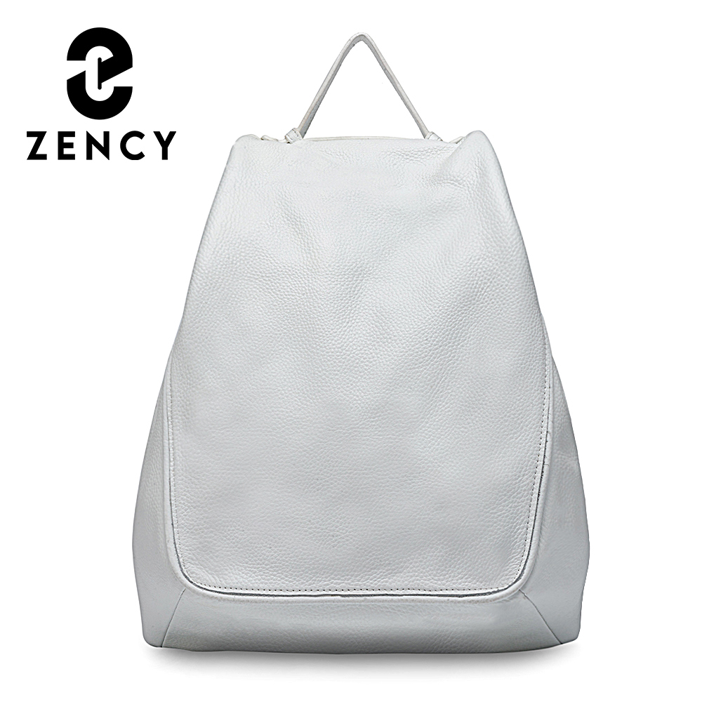 Genuine Leather Backpack - Zency женский противоугонный рюкзак из 100%