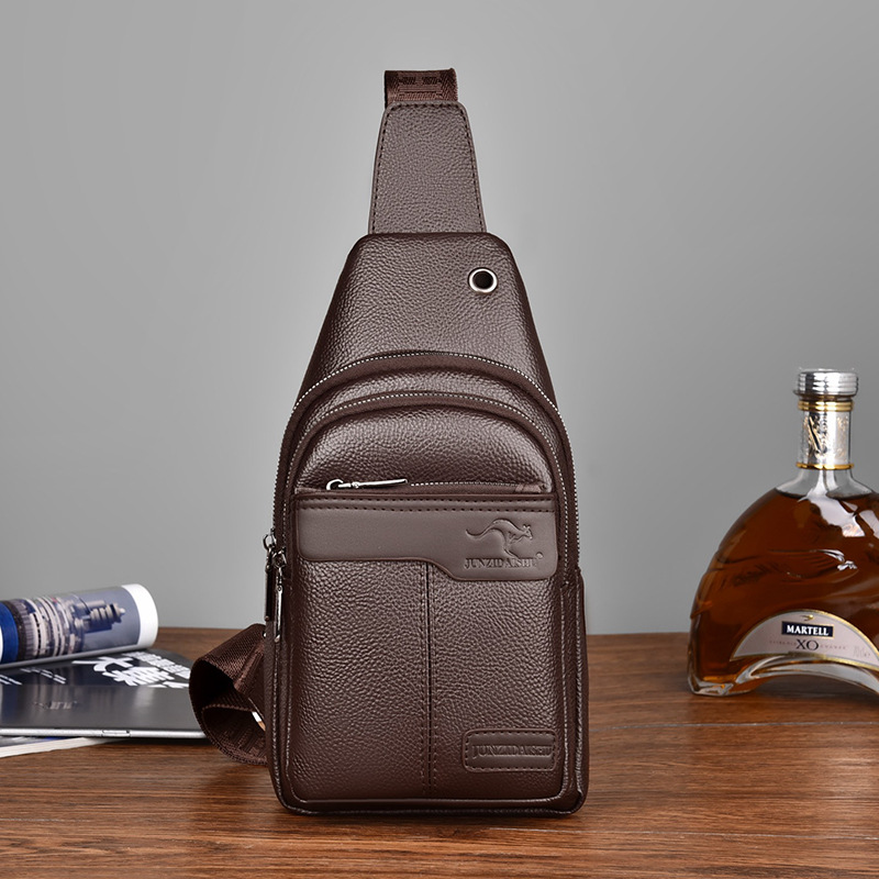 Luxury Bags For Men Brands - Роскошная брендовая нагрудная сумка, кожаная сумка-мессенджер,