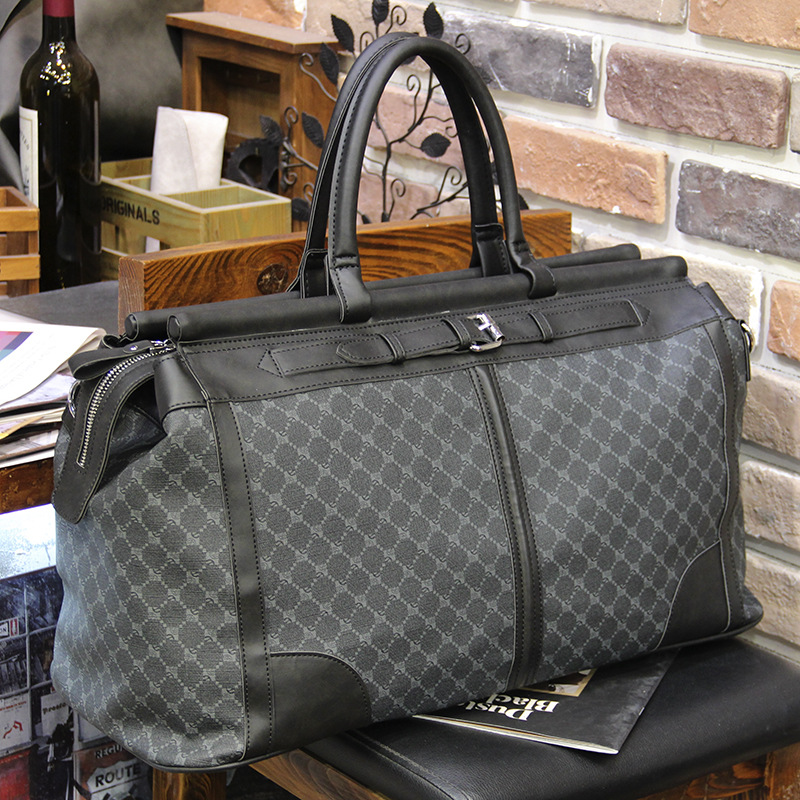 Luxury Bags Tote - Модная клетчатая дорожная сумка, мужская сумка,