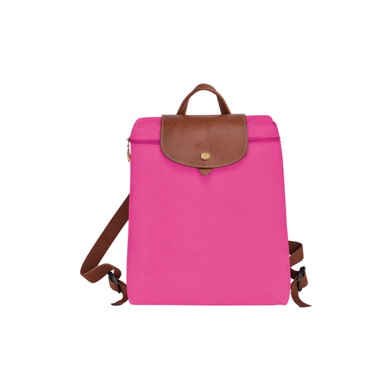 Genuine Leather Backpack - Рюкзак LONGCHAMP Le Pliage из кожи