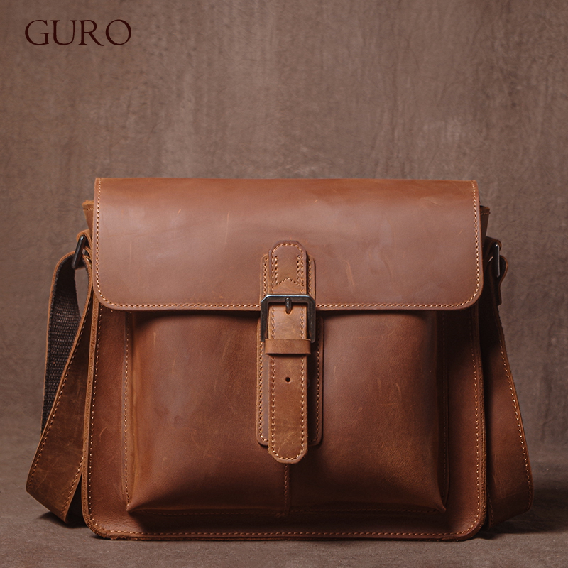 Luxury Bags For Men Brands - GURO Элитный бренд из натуральной кожи,