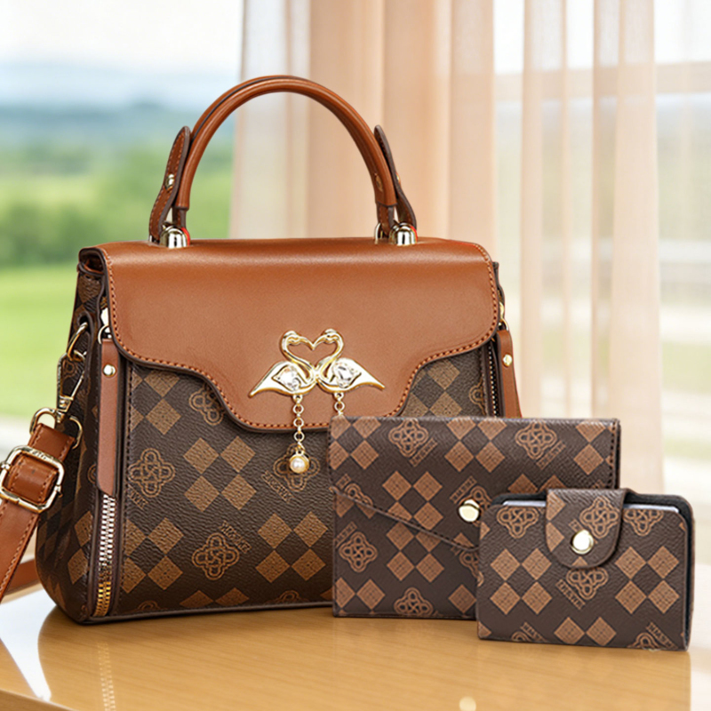 Luxury Bags - Набор из 3 женских сумок, легкая