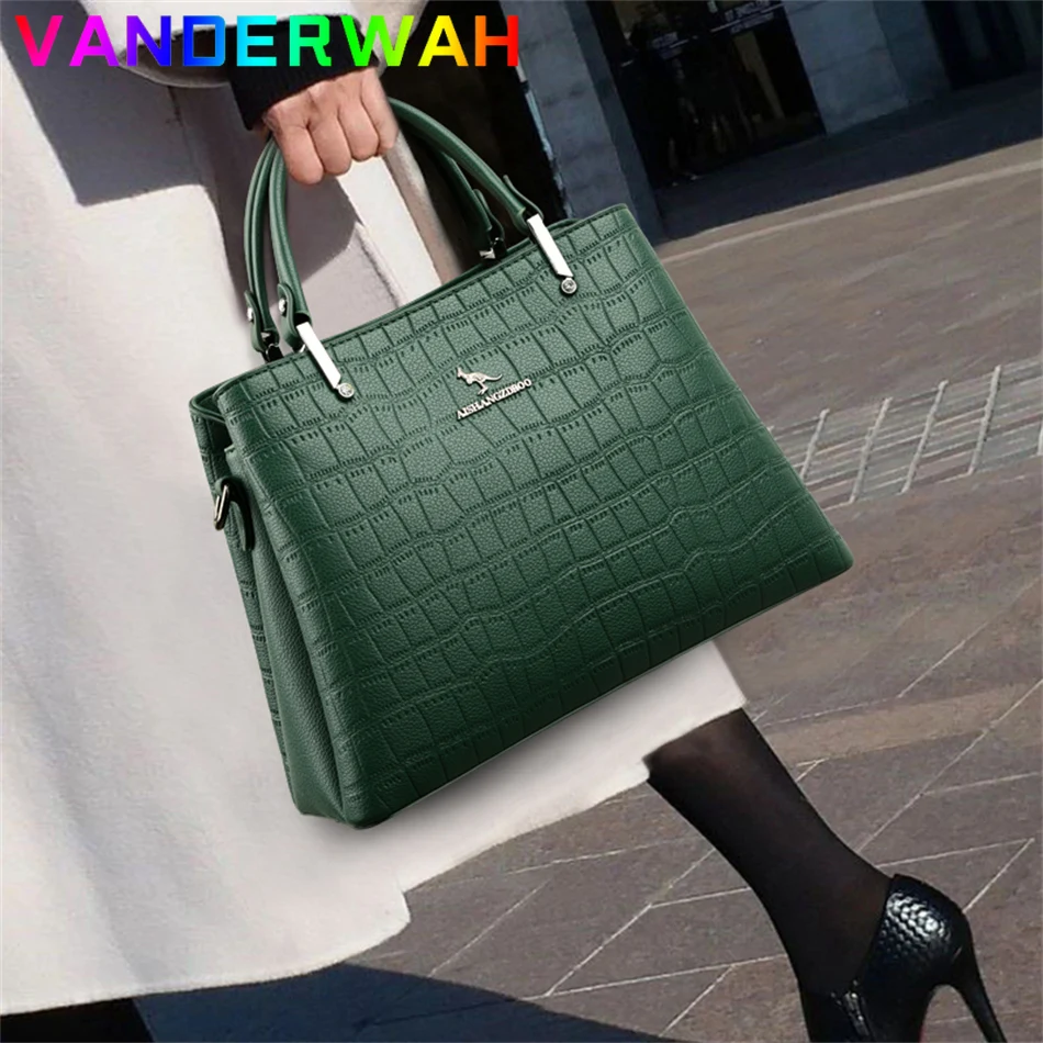 Luxury Bags No Logo - Натуральная брендовая женская сумка-шоппер 2024, женская