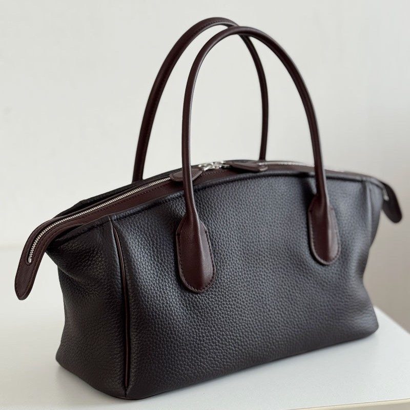 Luxury Bags For Women Sale - Нишевая дизайнерская вместительная сумка-пельмень из натуральной