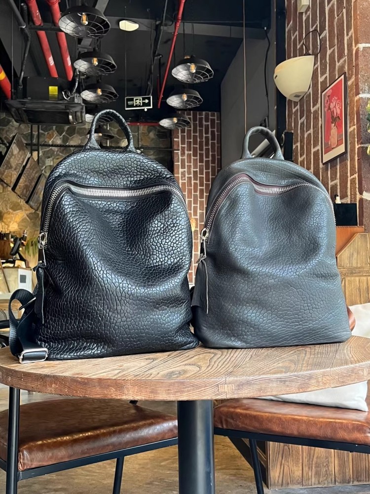 Мягкий повседневный рюкзак из  – обзор и цена Genuine Leather Backpack