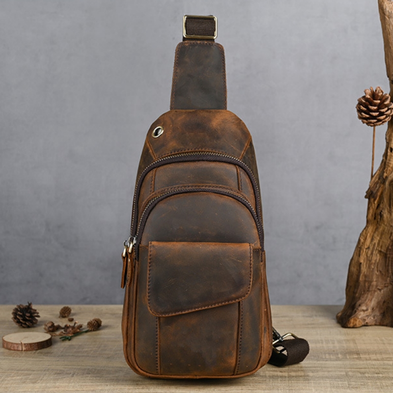 Дизайнерская роскошная многофу – обзор и цена Genuine Leather Backpack