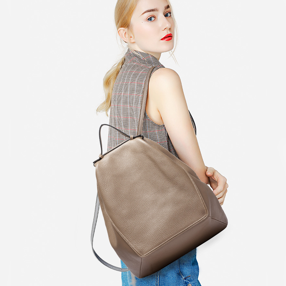 Zency женский противоугонный р – обзор и цена Genuine Leather Backpack