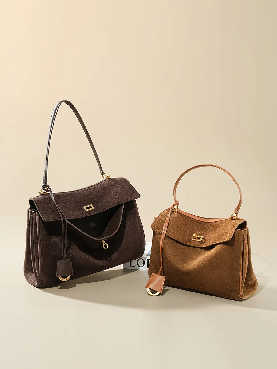 Осенне-зимняя женская замшевая – обзор и цена Luxury Bags Tote
