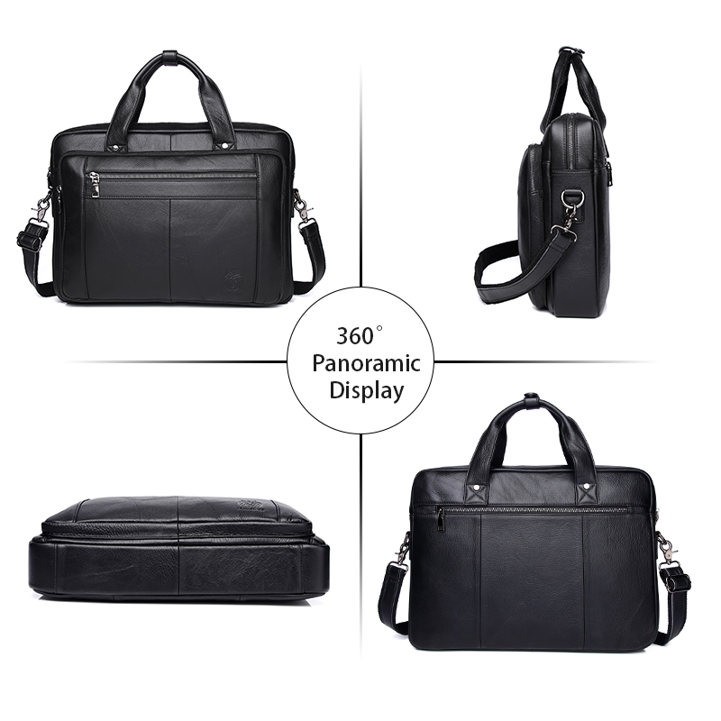 Деловые портфели из натурально – обзор и цена Laptop Bag Leather 15