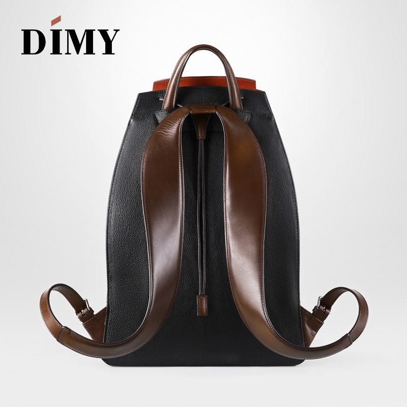 DIMY 2025: Новая мужская сумка – обзор и цена Genuine Leather Backpack