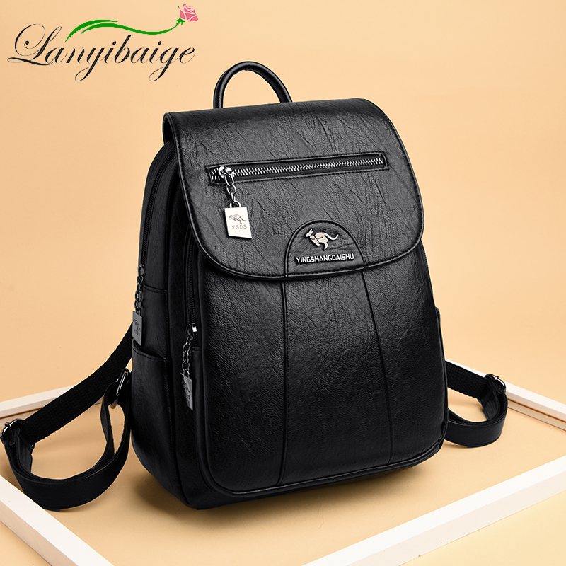 Новый женский рюкзак 2026 года – обзор и цена Genuine Leather Backpack