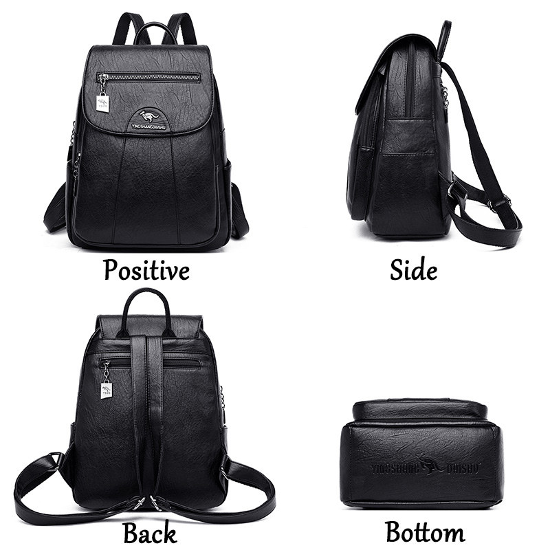Новый женский рюкзак 2026 года – обзор и цена Genuine Leather Backpack