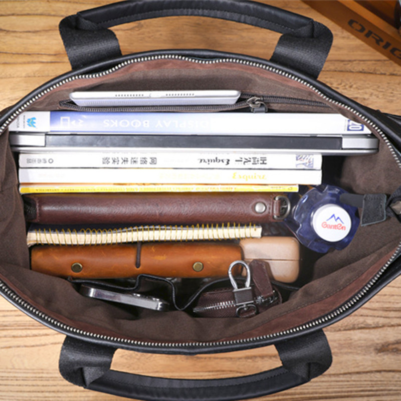15-дюймовый дизайнерский мужск – обзор и цена Laptop Bag Leather 15