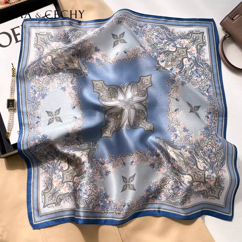 Шелковый платок-бандана 50 см  – обзор и цена Luxury Bags In China