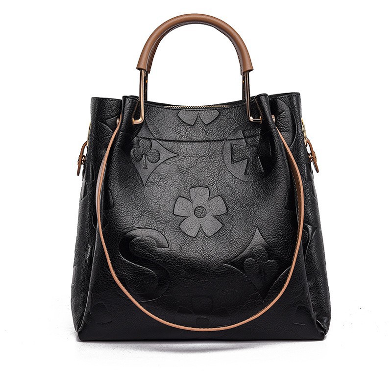 Женская сумка с тисненым моног – обзор и цена Tote Bag Leather Monogram